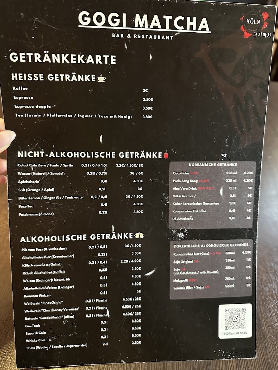 Menu Gogi Matcha Korean Restaurant-8