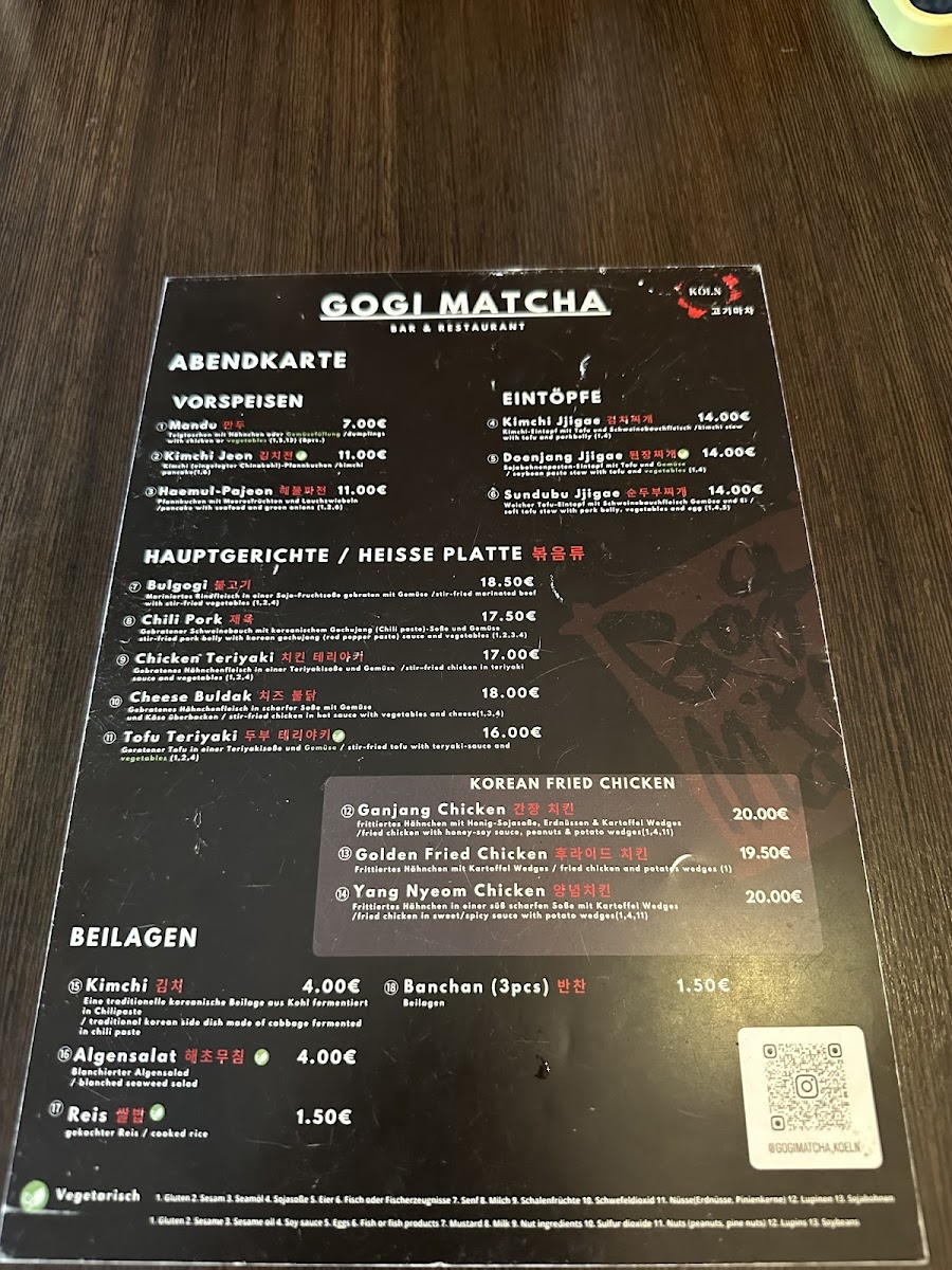 Menu Gogi Matcha Korean Restaurant-9